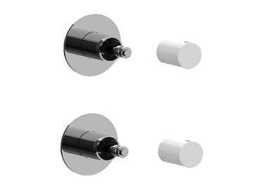 TOLOMEO 83736S - Recessed thermostatic shower mixer by Rubinetterie Frattini - view 2